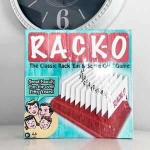 RACK-O Card Game - Family Game Night Kids 8+ & Adults - Original Retro Classic